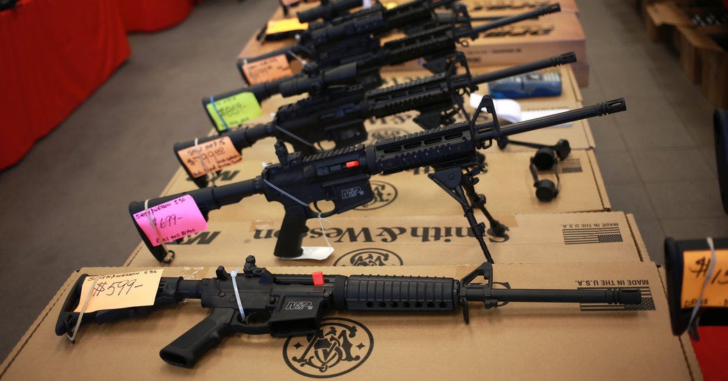 AR-15 Rifles Are Beloved, Reviled and a Common Element in Mass ...