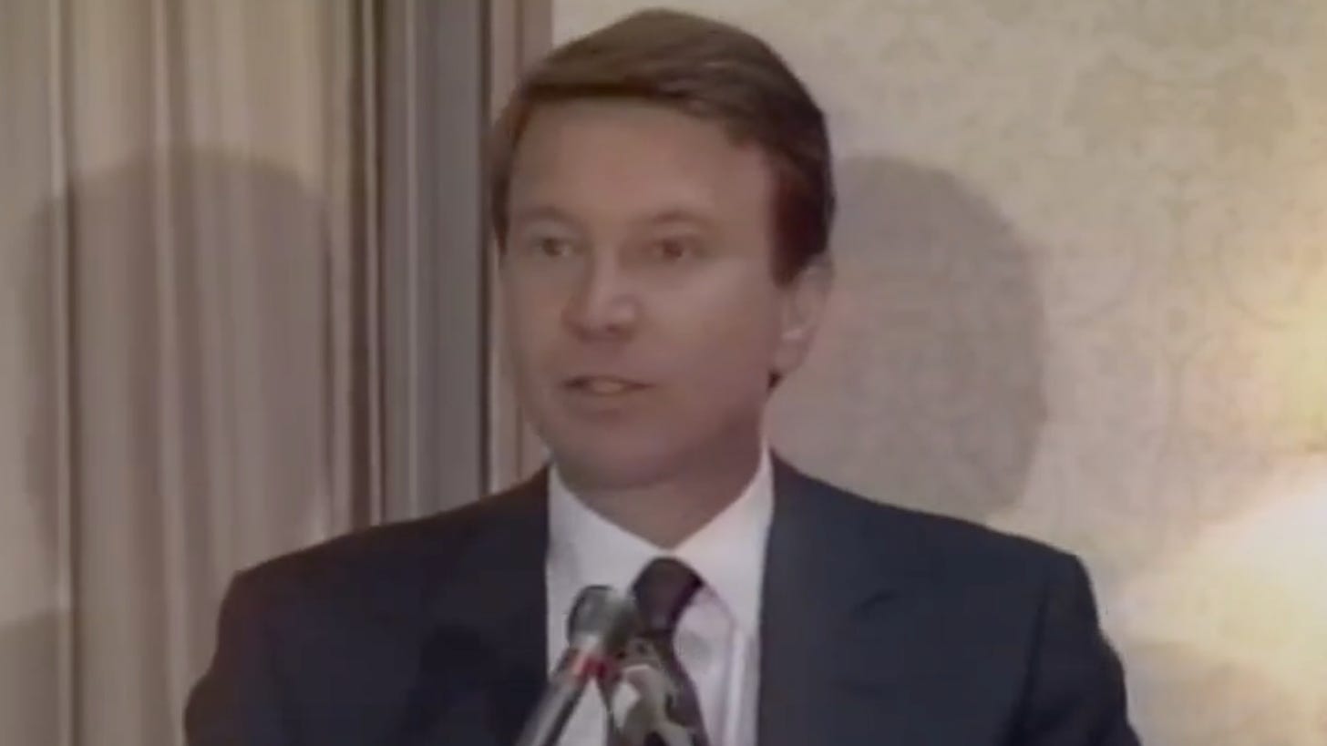 Jamie Kellner in 1992 (Image Credit: C-SPAN screenshot)