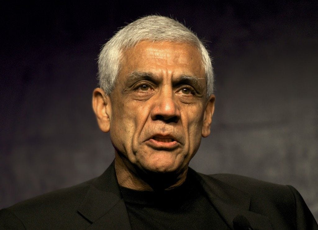 Vinod Khosla on the future: A billion+ programmers, free expertise..and more
