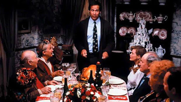 National Lampoon’s Christmas Vacation is just what you want: a film that signifies Christmas, in pretty much every frame. 