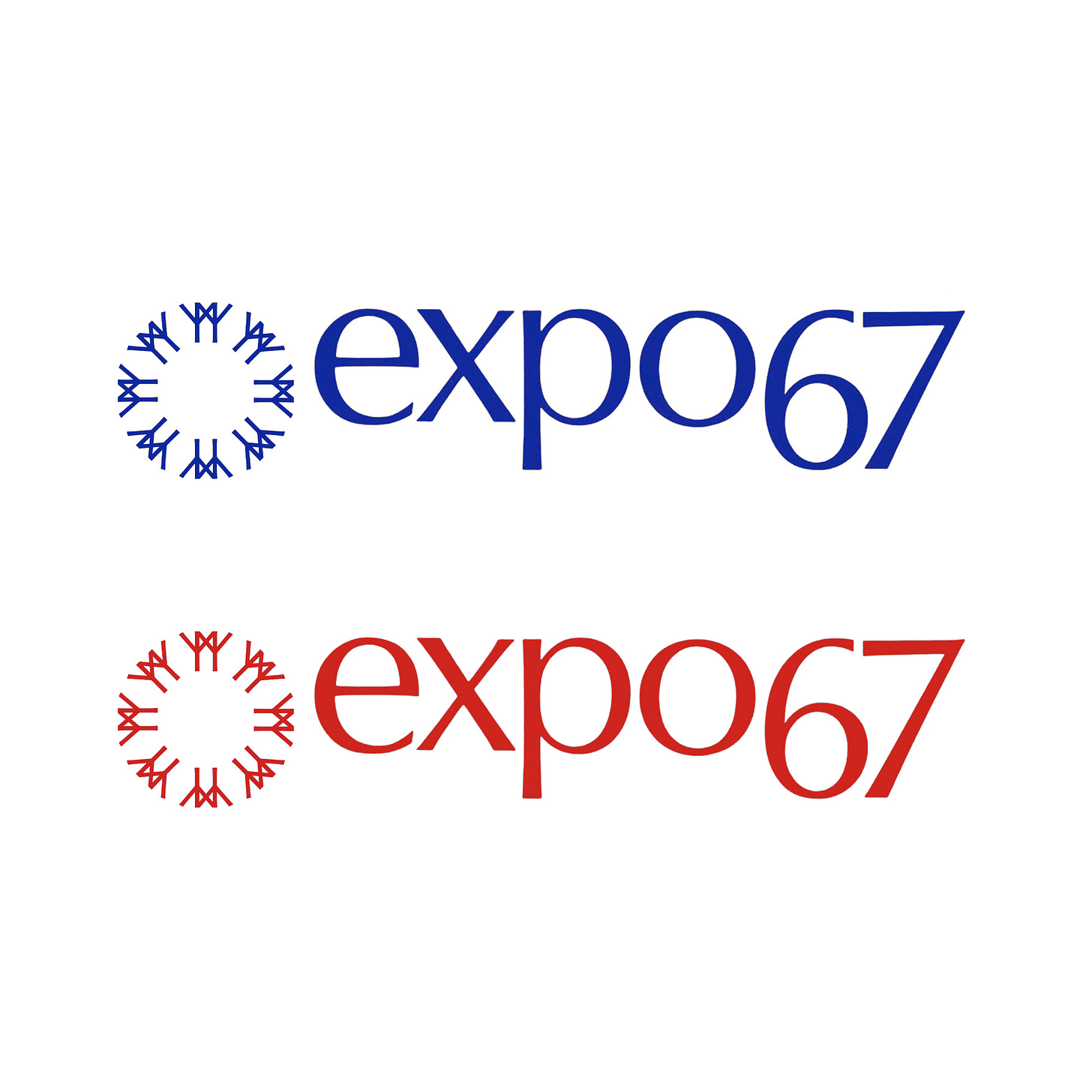 Julien Hébert's 1963 symbol for EXPO67