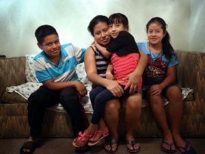 Young Guatamalan children, who were reunited with their mother in Cincinnati, could face deportation. How can we sentence them to death? (Photo: The Enquirer)