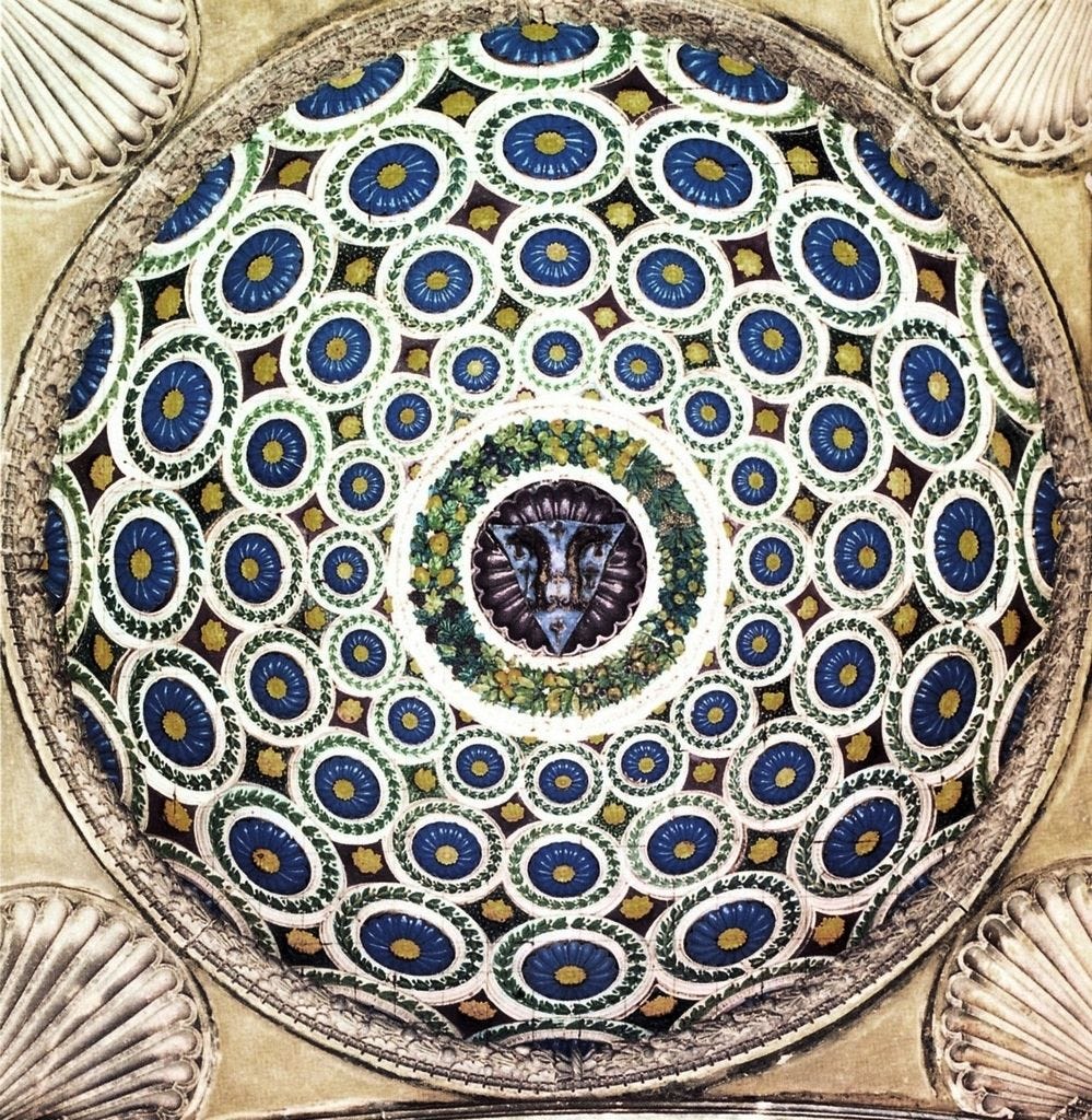Luca della Robbia, ca. 1445-70, Cappella Pazzi, Santa Croce, Florence. |  Florence, Ceramics, Sculpture