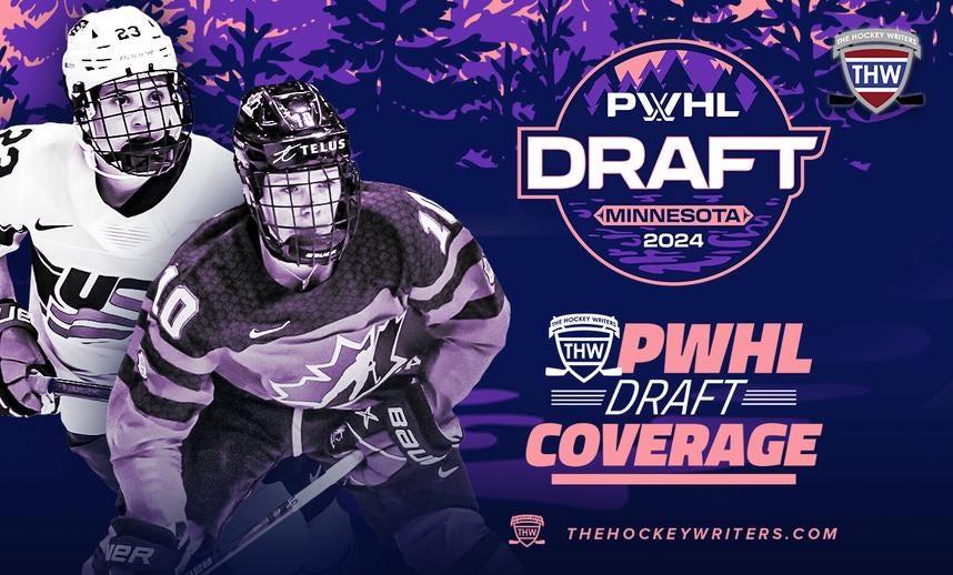 THW PWHL 2024 Draft Coverage Sarah Fillier and Hannah Bilka