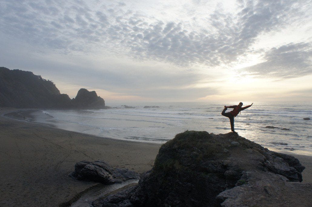 Crescent Beach on the Coastal Trail in Northern CA.