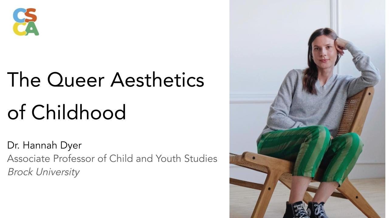 CSCA Childhood Art Speaker Series] Dr. Hannah Dyer - YouTube