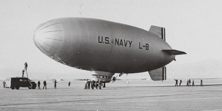 The Goodyear Blimp Has a Ghostly, Mysterious Past