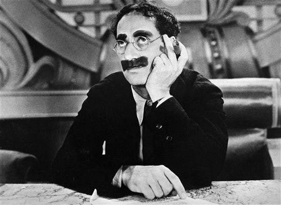 Groucho Marx, el cómico mujeriego e impertinente