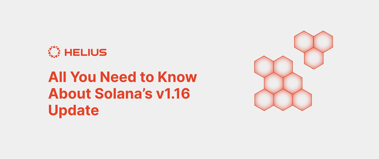 All You Need to Know About Solana's v1.16 Update
