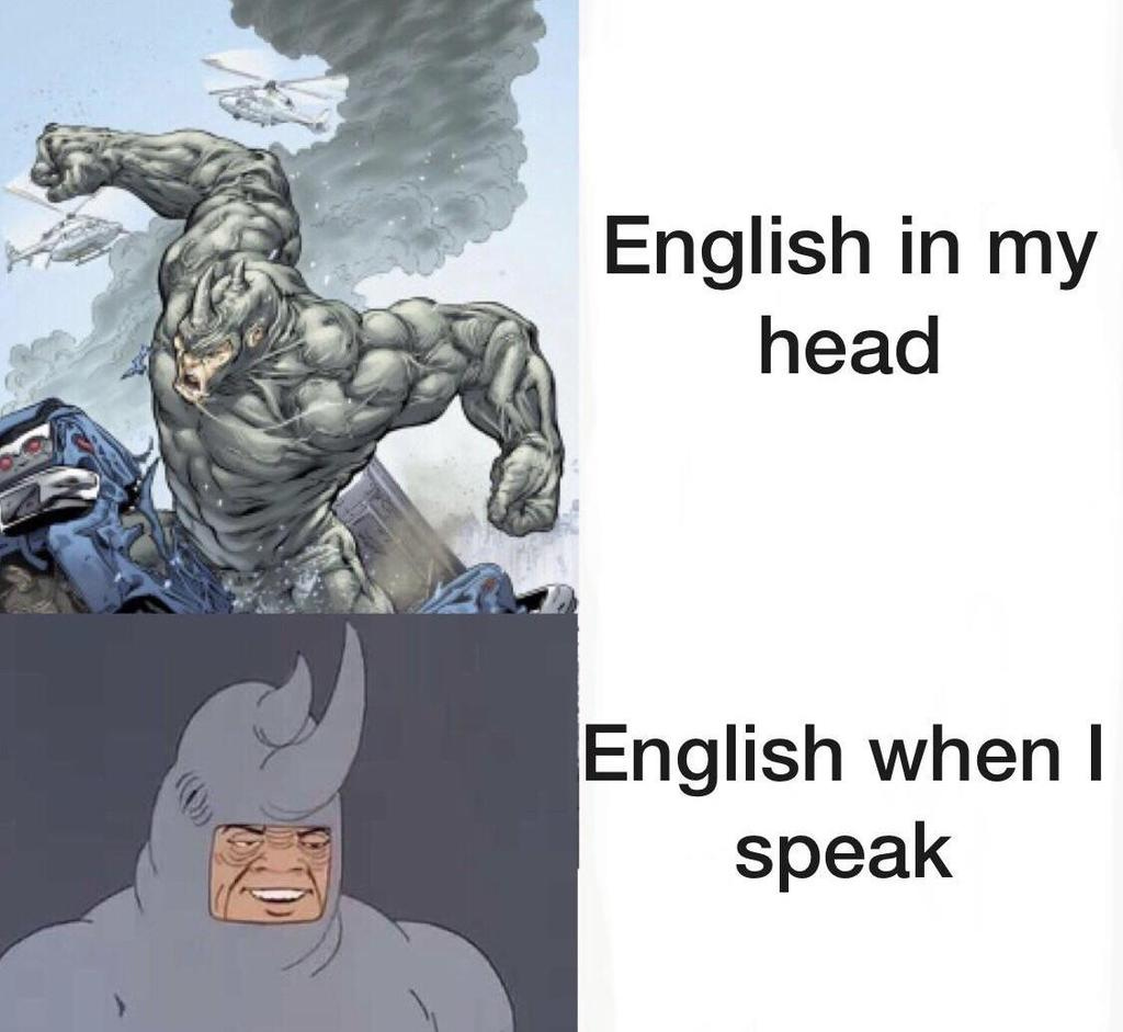 memes on Twitter: "ah yes, the troubles of a non-native english speaker  https://t.co/HD2Manie2g" / Twitter