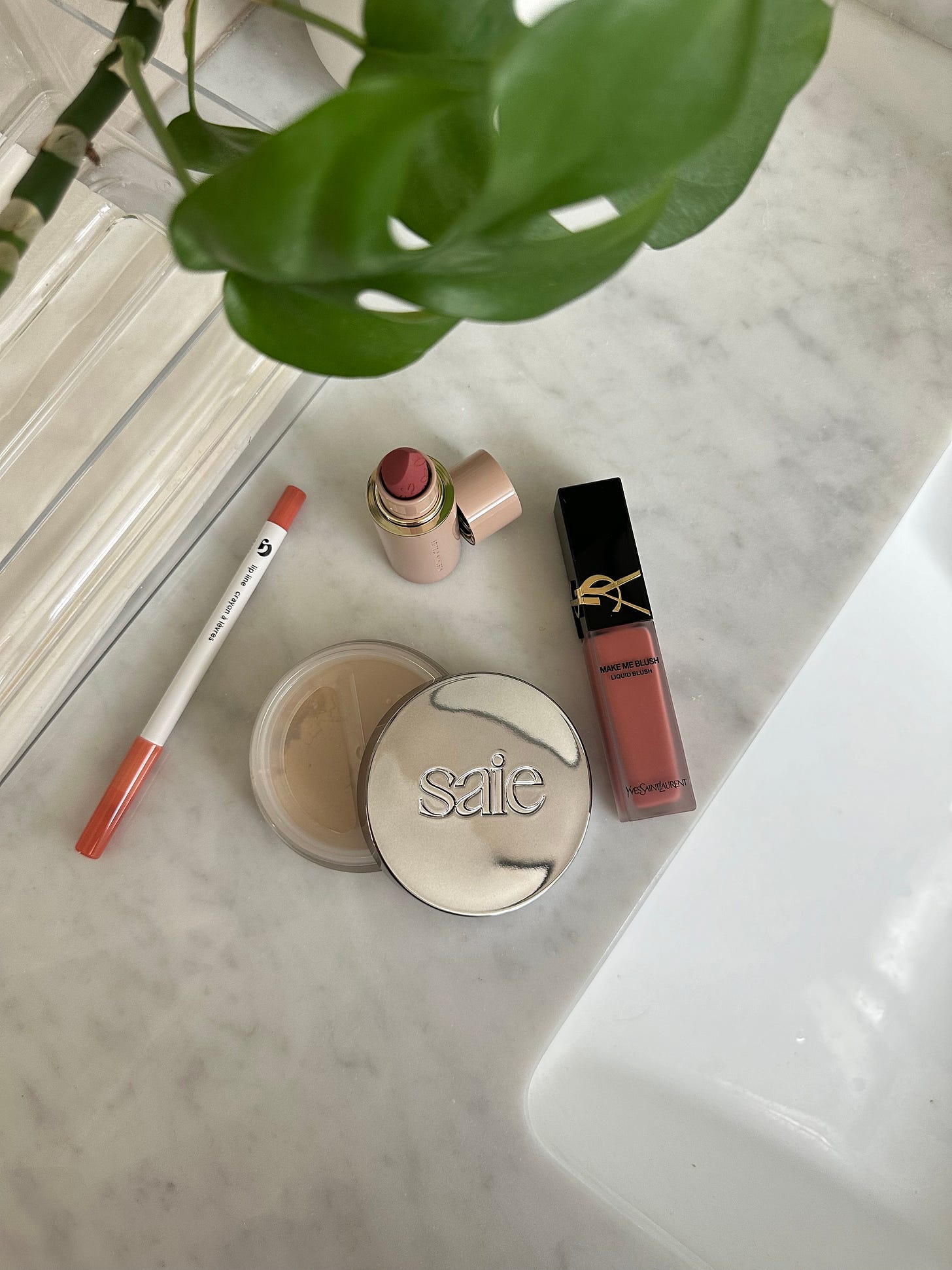 glossier saie ysl westman atelier