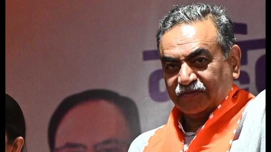 BJP candidate Sanjay Tondon (HT Photo)