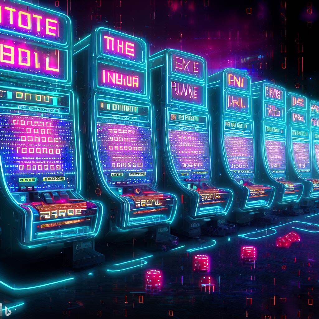  They took the Vegas slot machines and stick them in the algorithms 