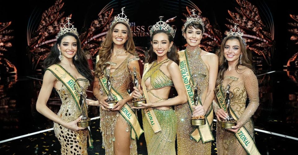 Top 5 Miss Grand International 2021
