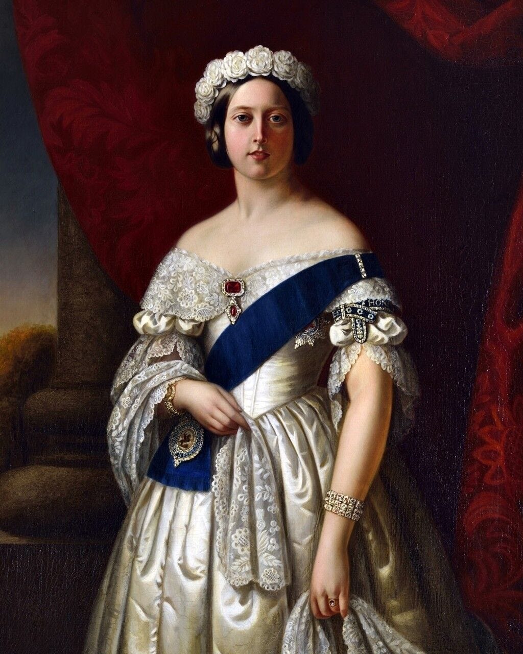 New 11x14 Photo: Portrait of Young Queen Victoria of Great Britain, by  Melville