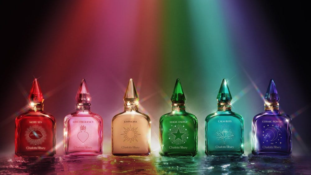 Charlotte Tilbury Channels Good Vibrations Into Fragrance Collection
