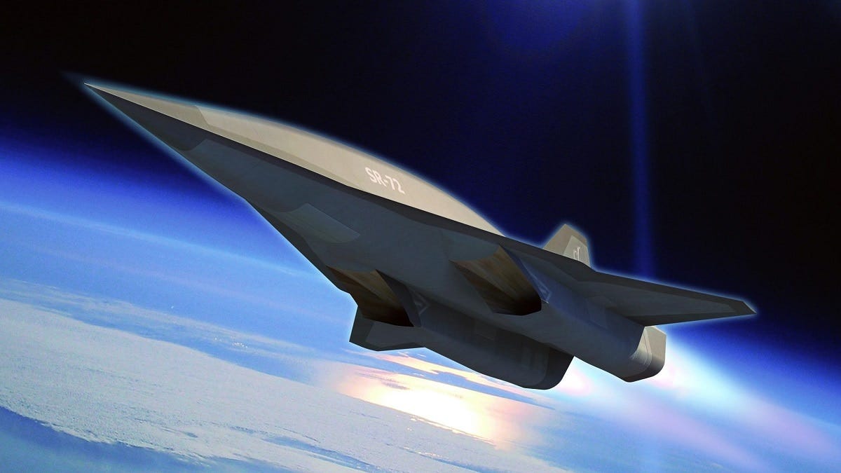 Image of the SR-72 “Son of Blackbird” (Lockheed Martin)