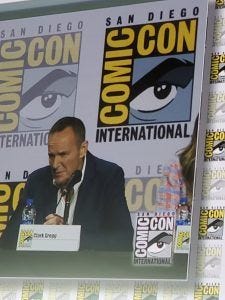 clark gregg thanking agents of shield fans at final comic con panel 2019