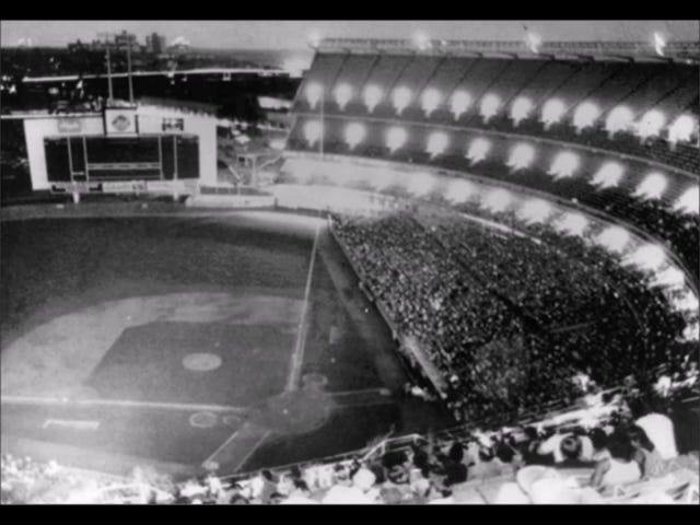 Shea Stadium after the blackout