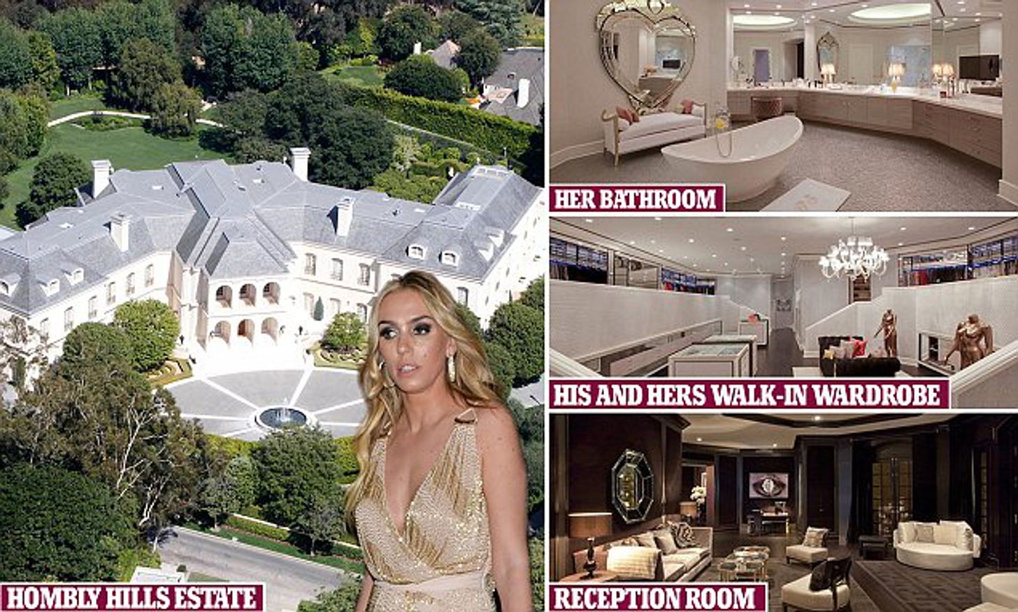 Petra Ecclestone sells her £88m Hollywood mansion | Daily Mail Online