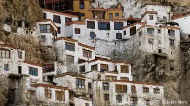 A Buddhist monastery located in the remote Lungnak Valley in south-eastern Zanskar, in the Himalayan region of Ladakh, in northern India A Buddhist monastery located in the remote Lungnak Valley in south-eastern Zanskar, in the Himalayan region of Ladakh, in northern India
