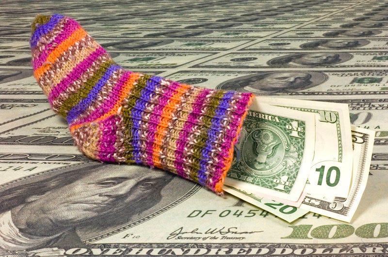 Saving sock stock photo. Image of heart, knitting, plenty - 1370114