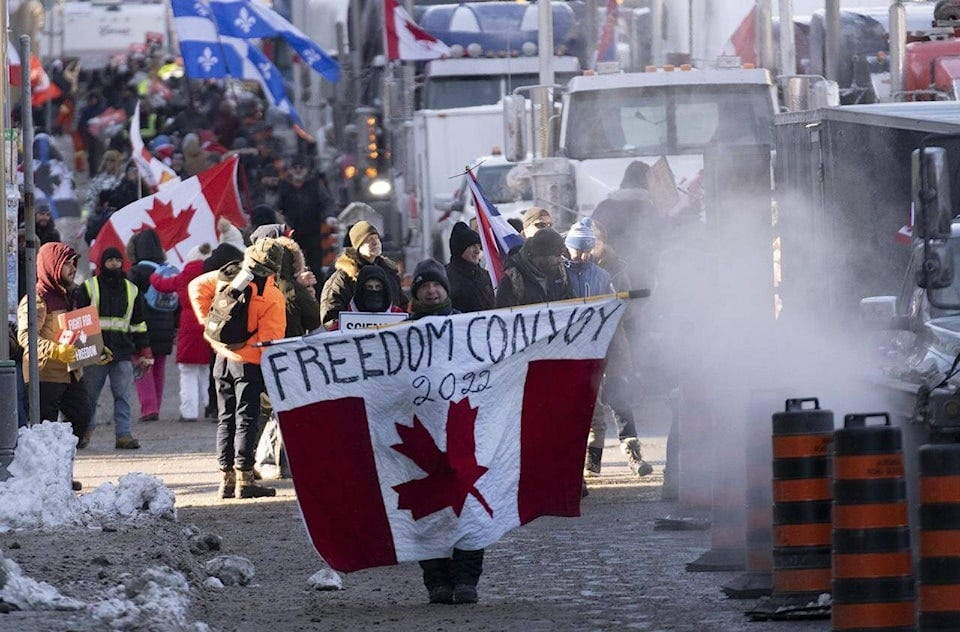 Freedom Convoy' protest voted news story of the year - The Abbotsford News