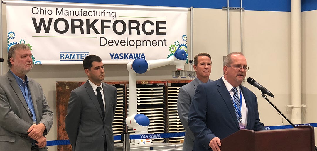 RAMTEC, Yaskawa Motoman partnership to put Ohio at forefront of  manufacturing industry - Tri-Rivers Career Center & Center for Adult  Education