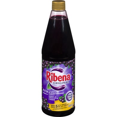 Ribena Concentrated Blackcurrant Beverage Original - 850 ml | Loblaws