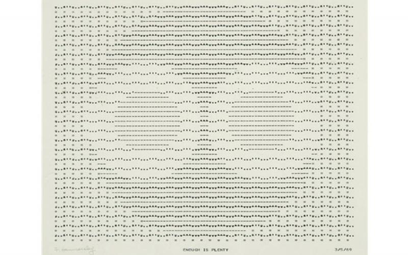 Drawn from a Score | Beall Center for Art + Technology