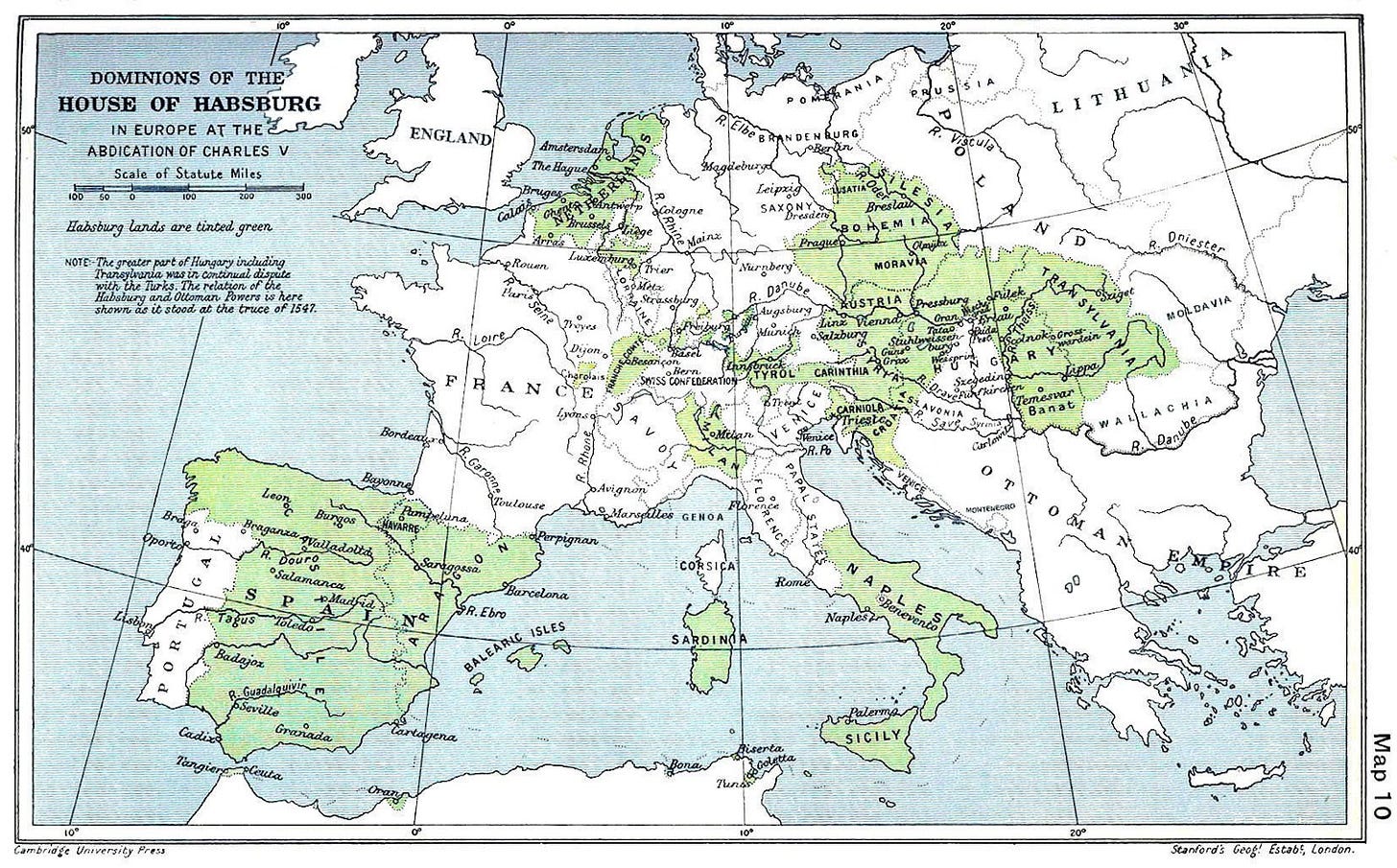 Um mapa da Europa com bordas pretas e verdes Descrição gerada automaticamente