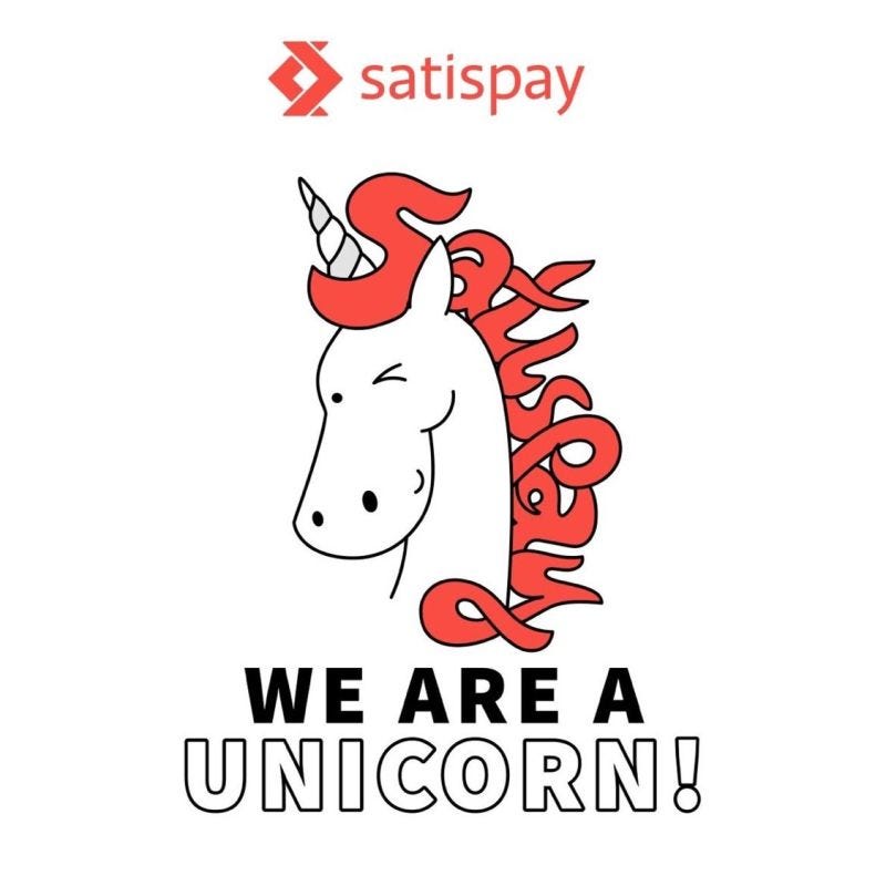 Irene Camerani on LinkedIn: #satispay #unicorn #satispeople #proud