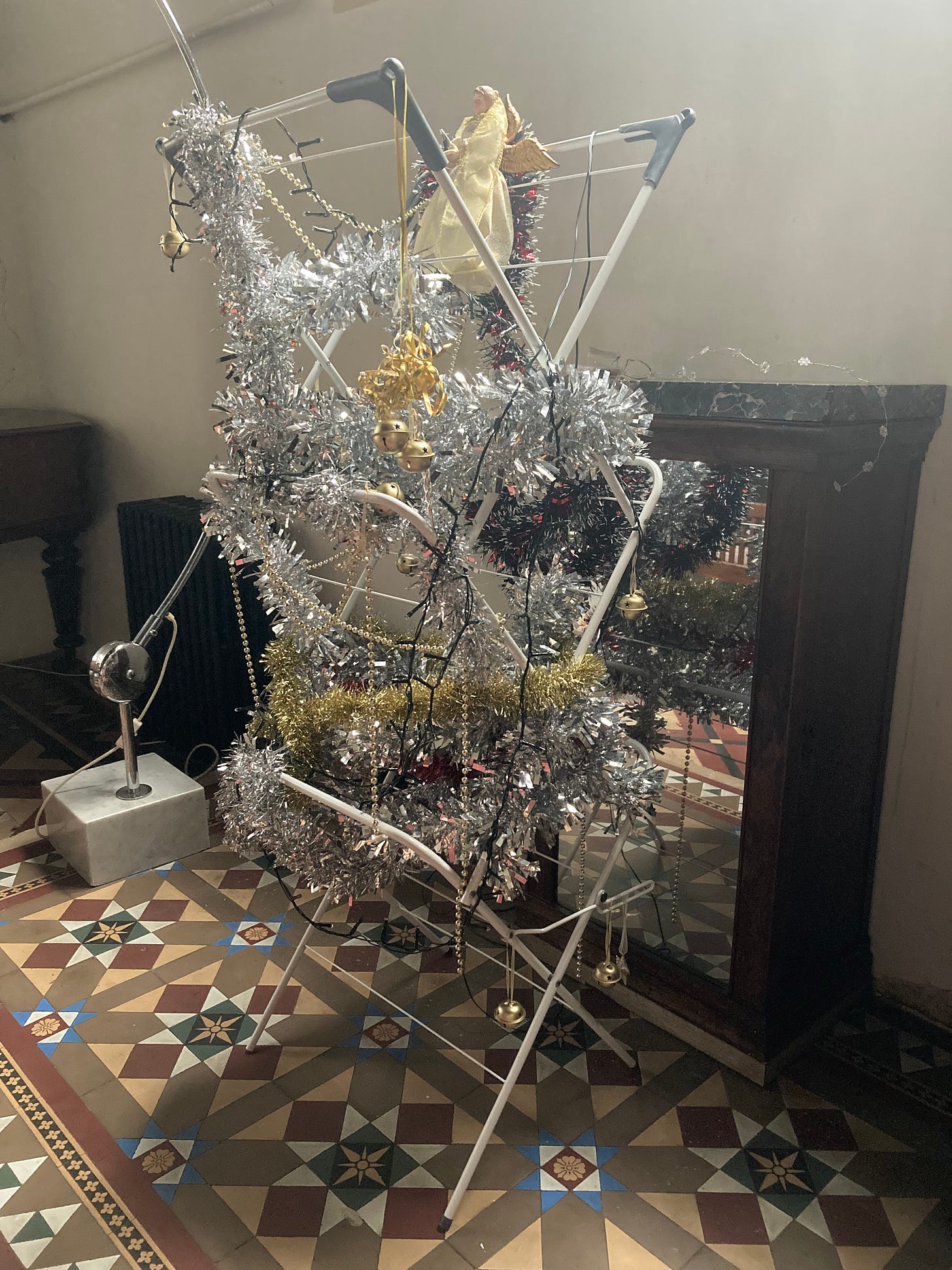 Homemade Christmas tree