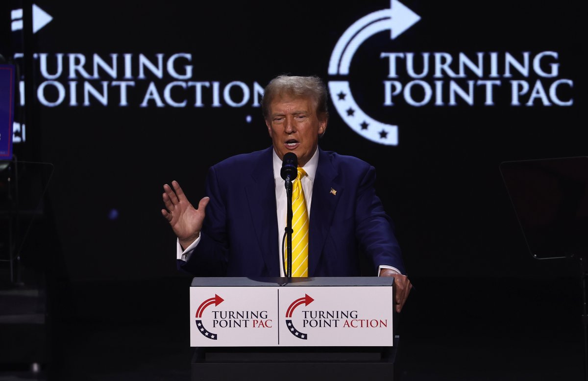 How to Watch Donald Trump's Speech at Turning Point Action's Michigan Event  - Newsweek