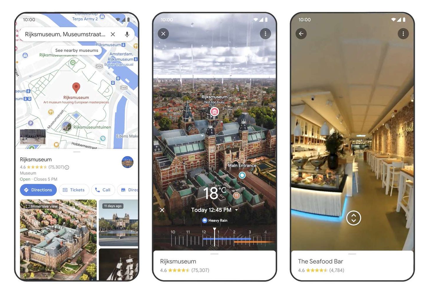 Google Maps Uses AI to Expand Live View and Add Other Helpful Features
