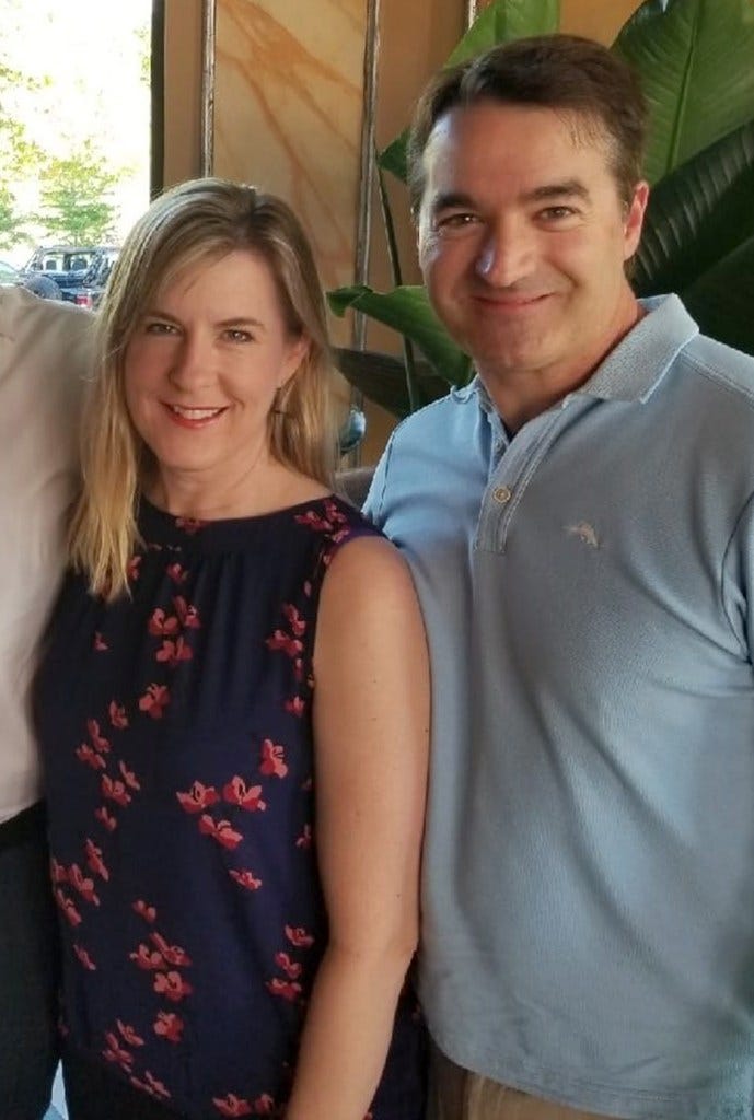 Minnesota Rep. Melissa Hortman and her husband.