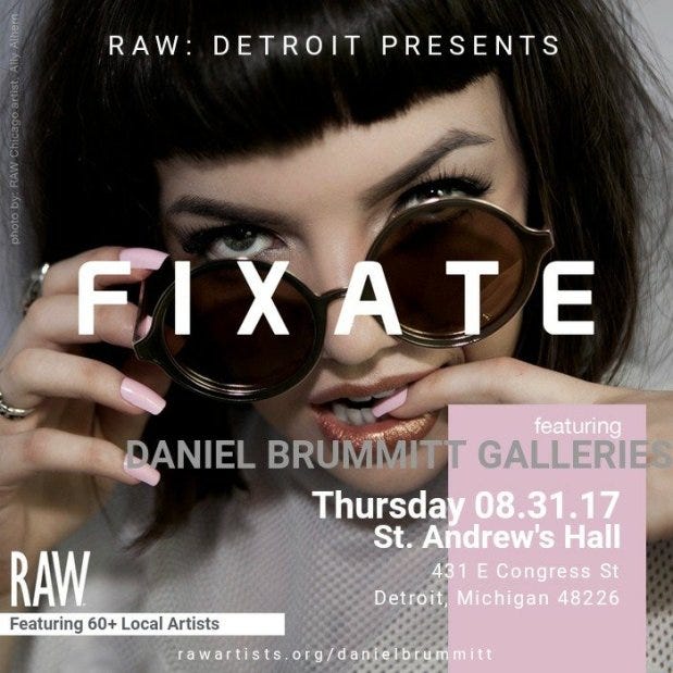 Throwback to RAW Detroit: Celebrating Daniel Brummitt and the Vibrant Art Scene