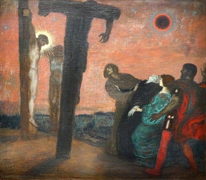 File:"Crucifixion" de Franz von Stuck.jpg