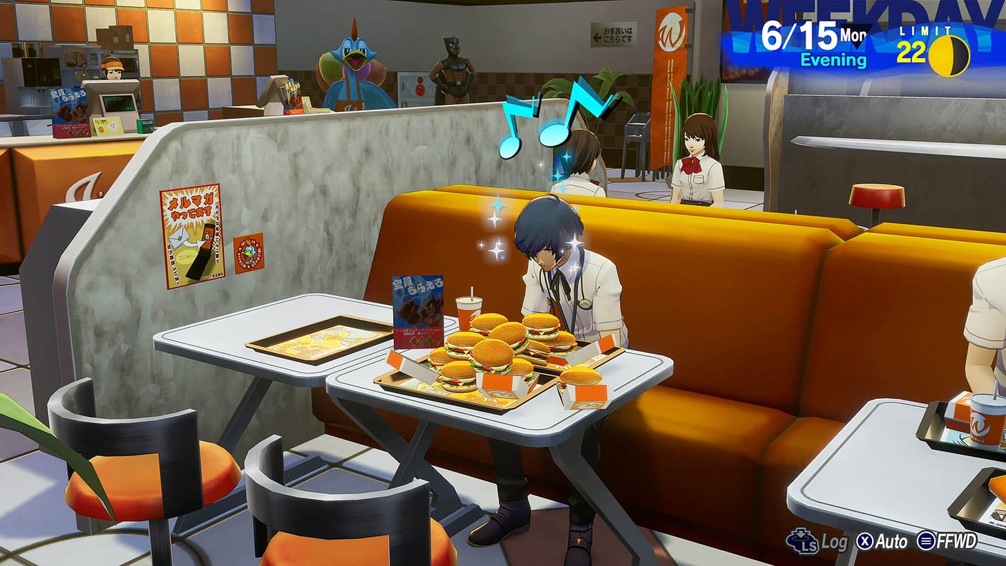 Persona 3 Reload: How to beat the Wilduck Burger Big Eater Challenge |  PlayStationTrophies.org