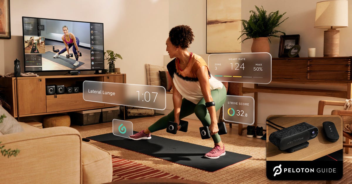 Peloton launches connected strength training camera | MobiHealthNews