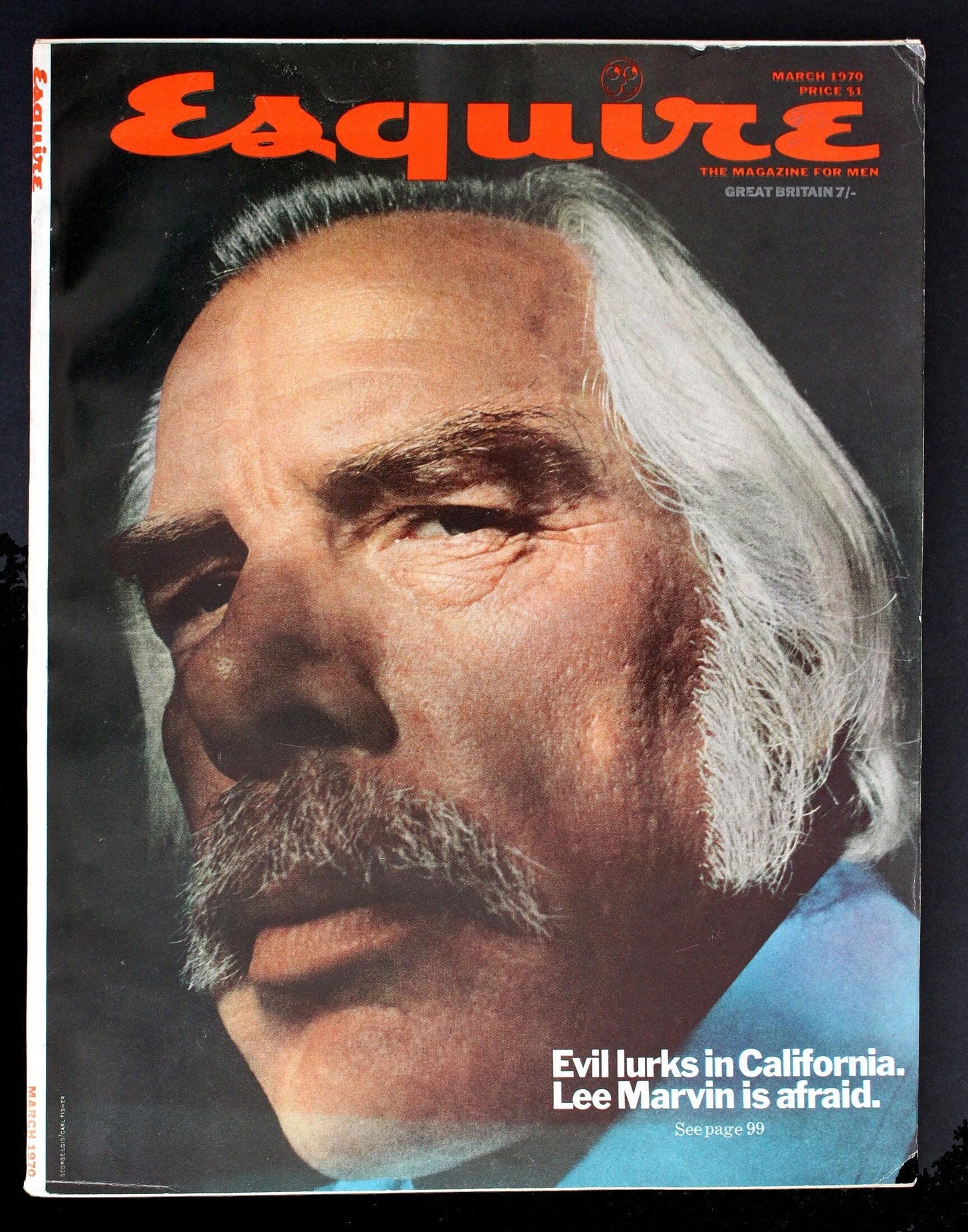 Esquire Magazine March 1970 Lee Marvin RARE - Etsy