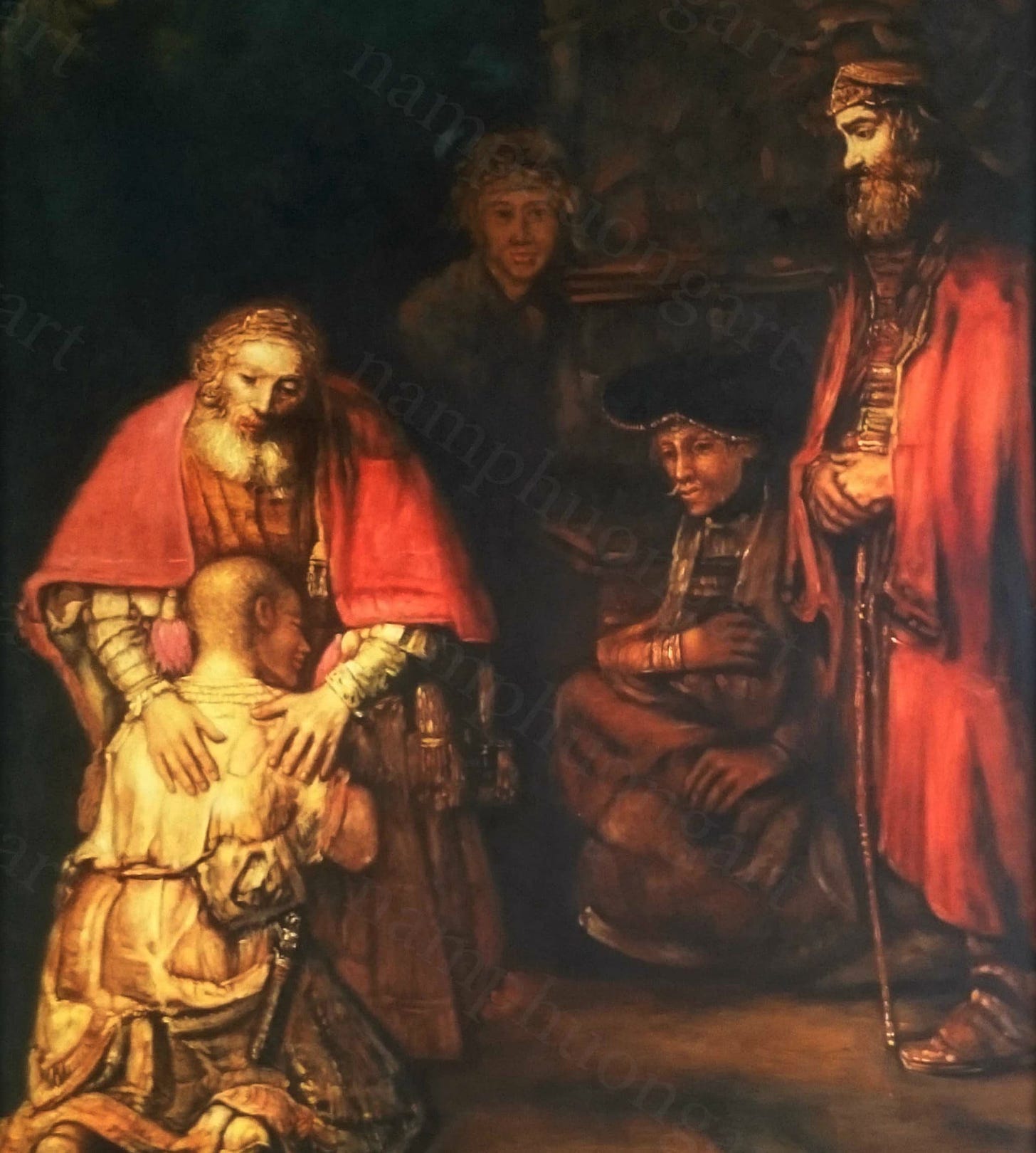 Rembrandt the Return of the Prodigal Son, Reproduction, High Quality  Handmade Oil Painting Reproduction, Made to Order Classic Painting - Etsy  Canada