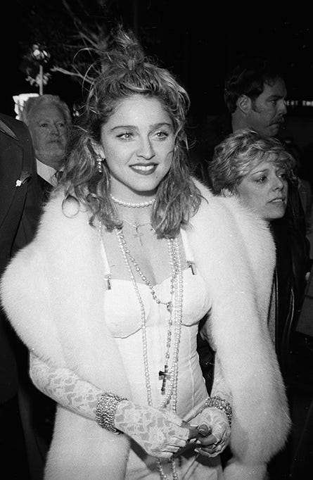 'Desperately Seeking Susan' Premiere (1985) Madonna