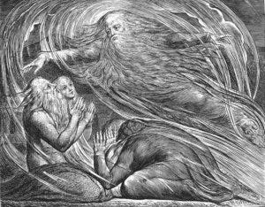 Illustration to the Book of Job, William Blake