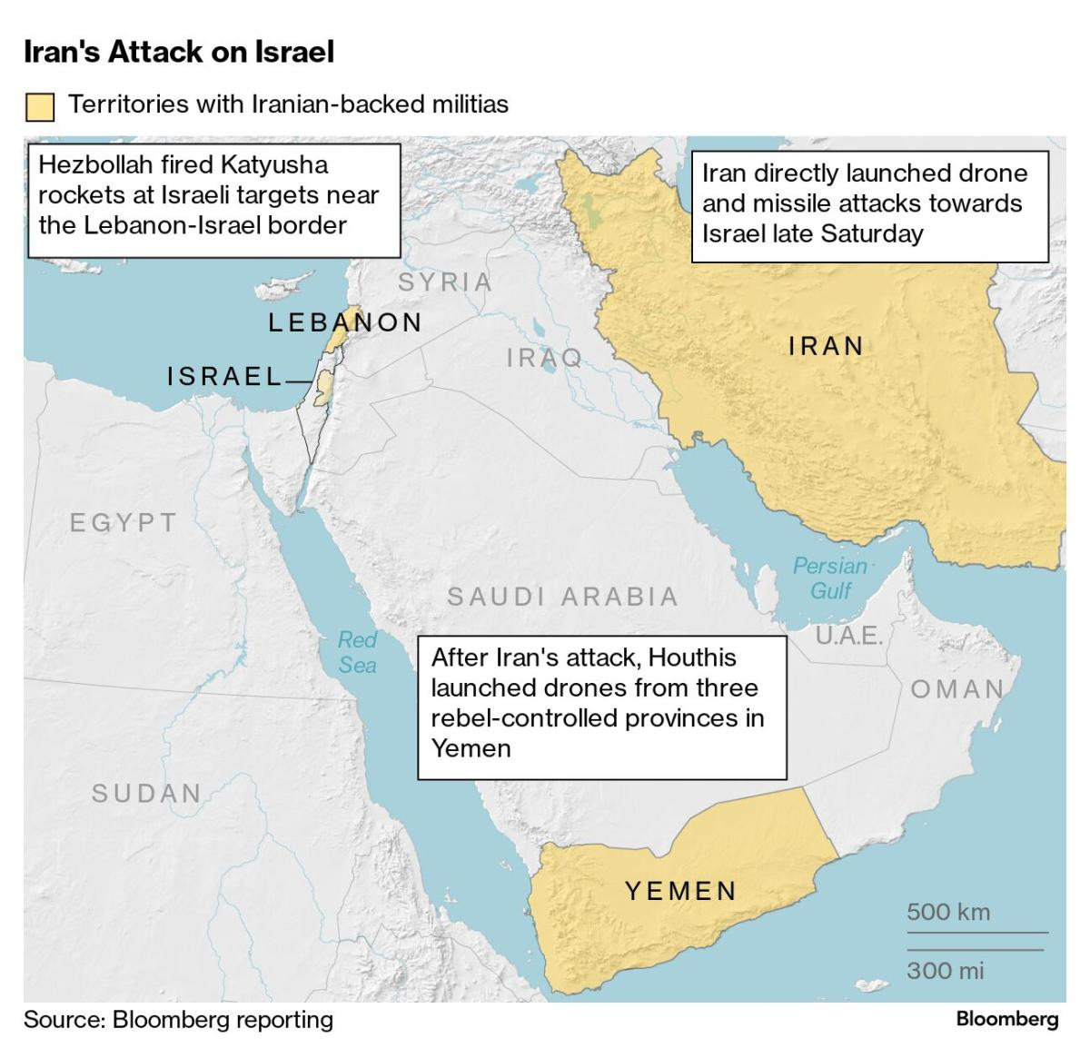 Iran's Attack on Israel Sparks Race to Avert a Full-Blown War
