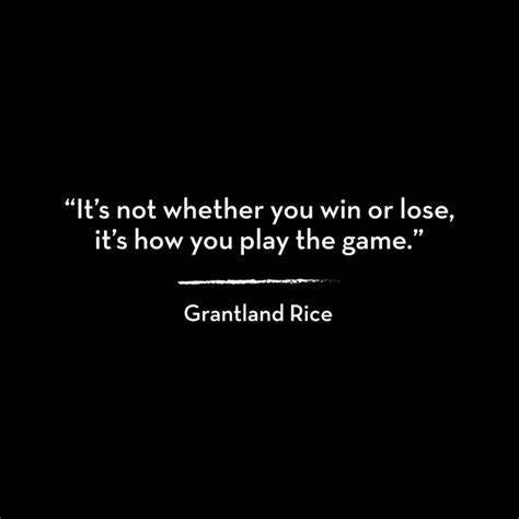 (XX-Large) Its Not Whether You Win Or Lose Its How You Play The Game ...