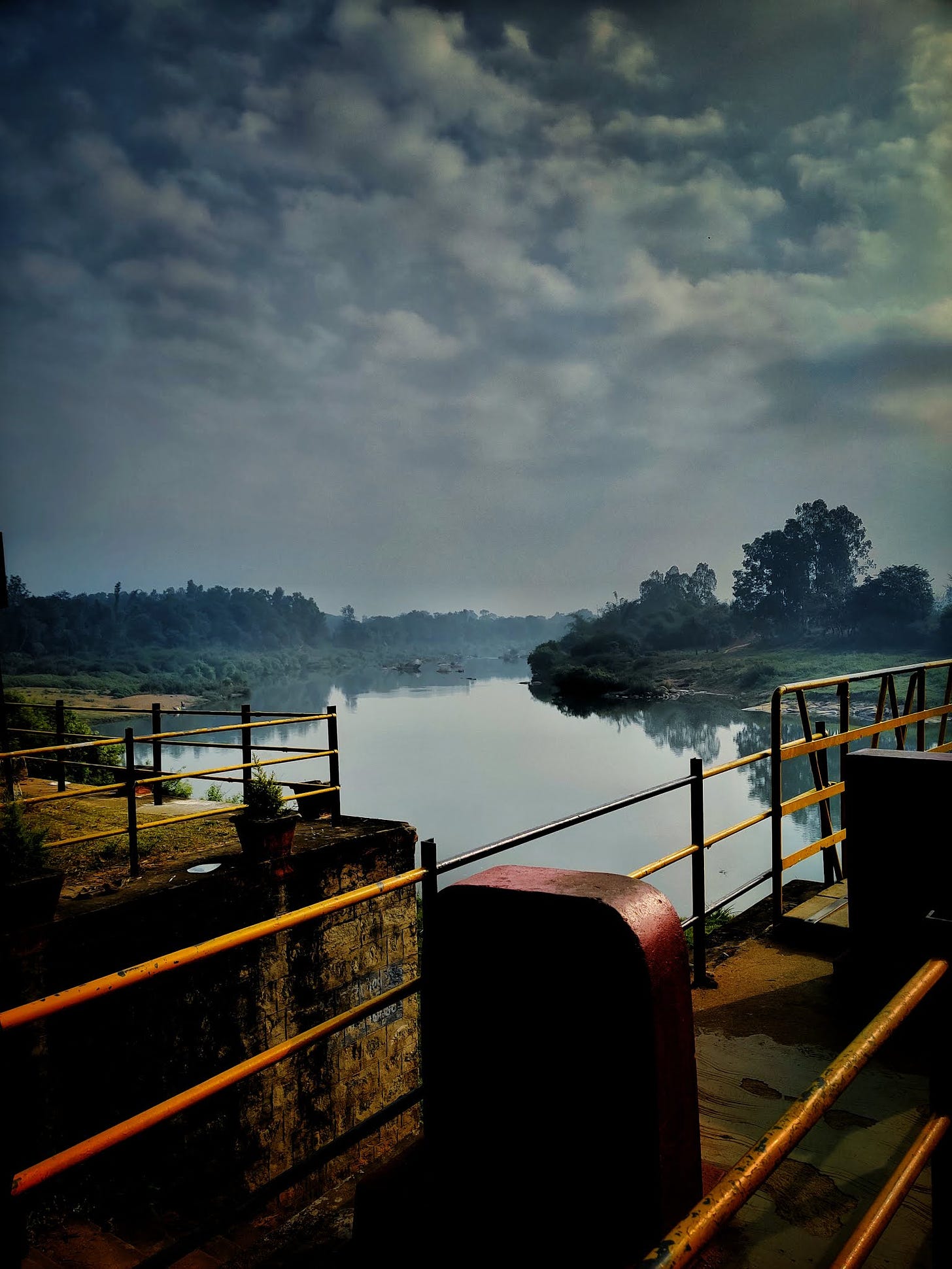 Bridge connecting two villages