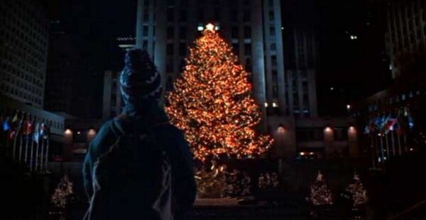 Home Alone 2: Lost in New York at Rockefeller Center Christmas tree -  filming location