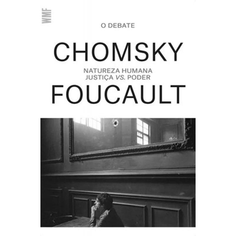 Livro: Natureza Humana - Chomsky e Foucault - Livraria Taverna