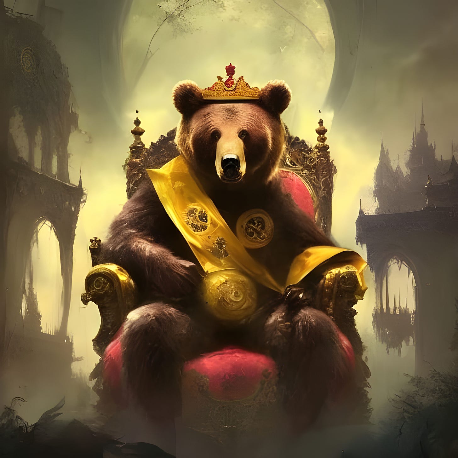bear king - AI Generated Artwork - NightCafe Creator